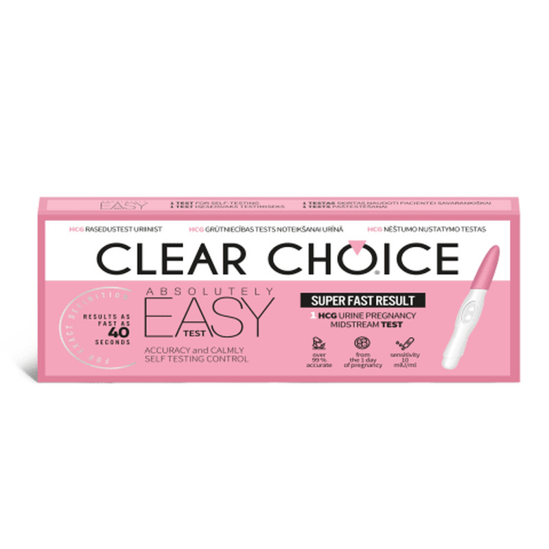 Rasedustest Clear Choice Easy