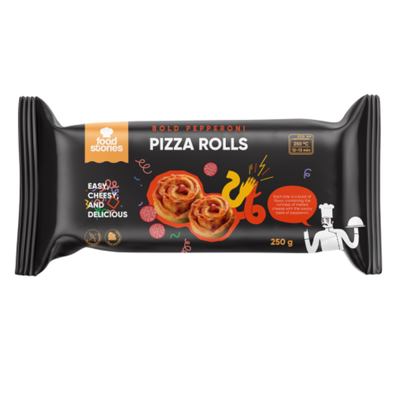 Pitsarullid pepperoniga Food Stories 0,250g