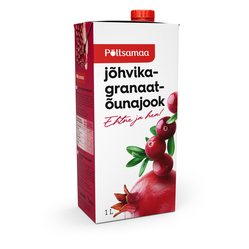 Jõhvika-granaatõunajook, PÕLTSAMAA, 1 L