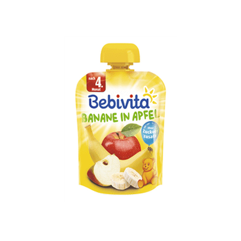 Püree õun/banaan BEBIVITA 90g 4k+