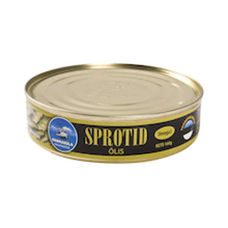 Sprotid õlis, RANNAKÜLA, 160 g