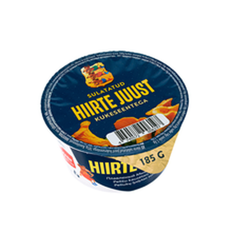 Hiirte Sulatatud Juust kukeseentega 185g