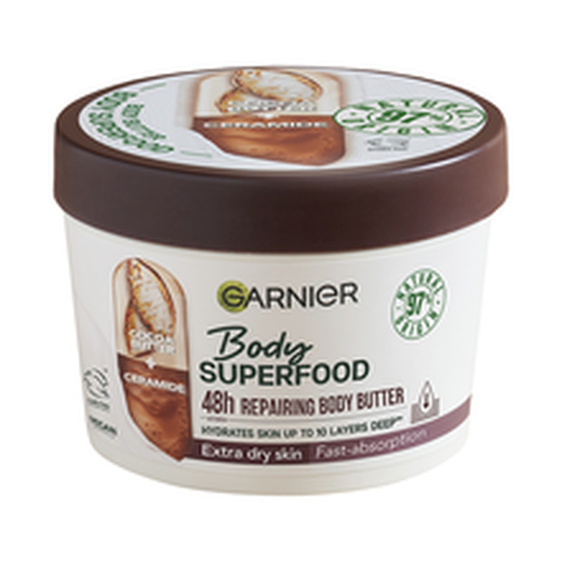 Garnier Superfood kehakreem Cocoa 380ml