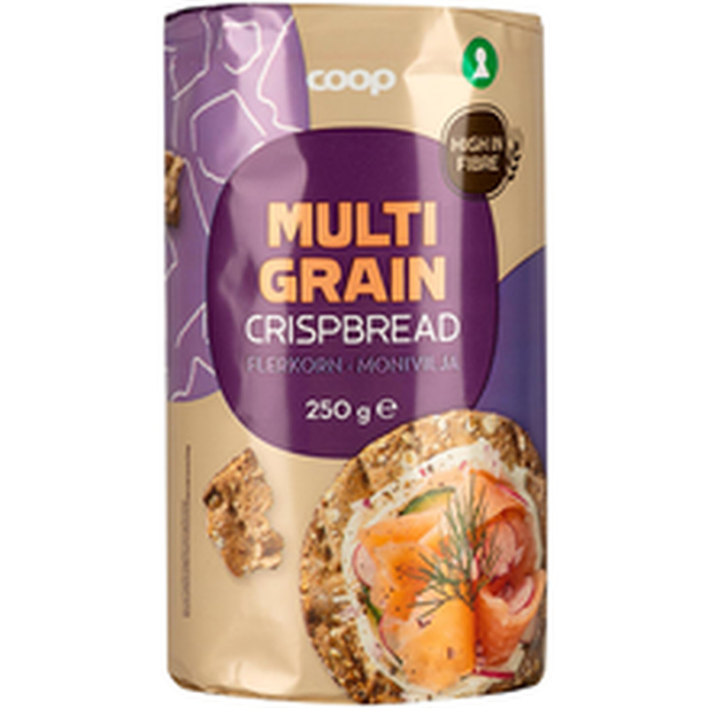 Coop mitmevilja täisteranäkileib 250g