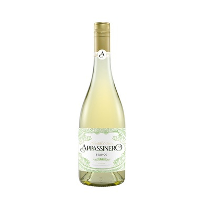 Appassinero Bianco Puglia KGT vein 12,5%vol 750ml