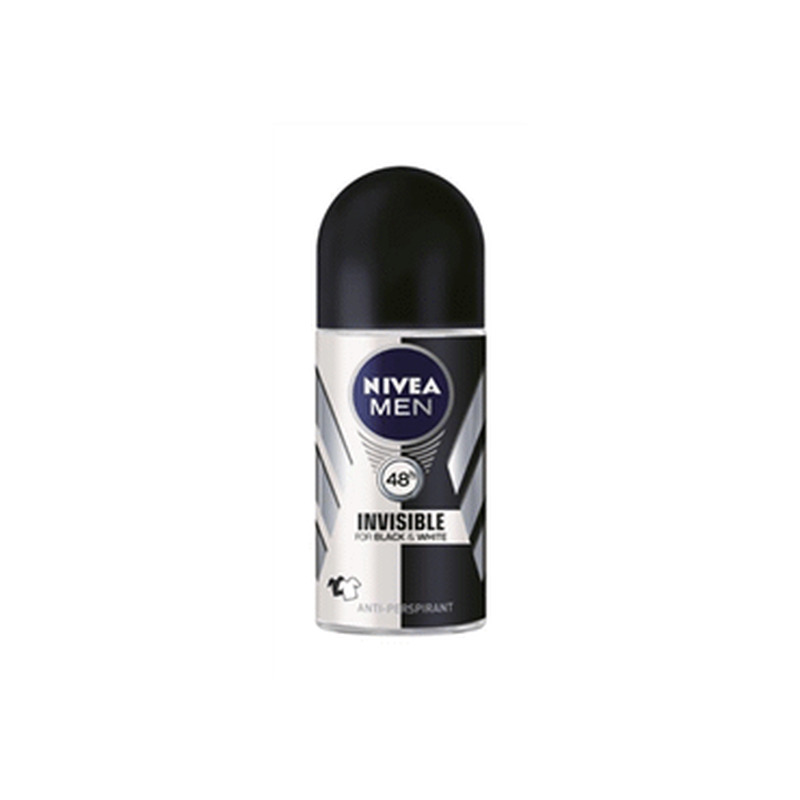 Rulldeo.NIVEA Men Black&White Invis.50ml