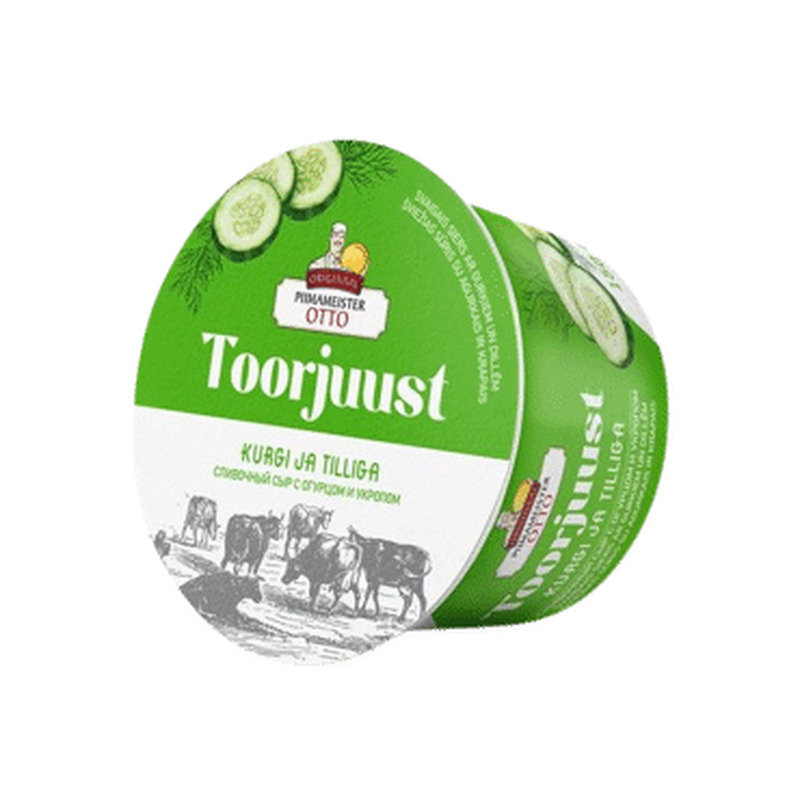 Toorjuust OTTO kurgi-tilliga, 150g