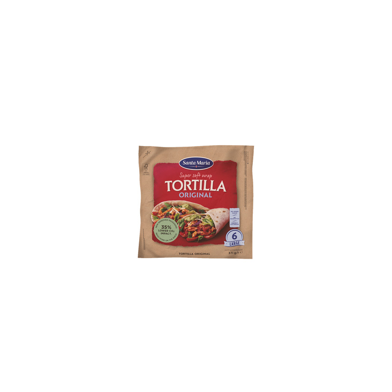 KAST 12tk! Santa Maria Nisutortilla 371g