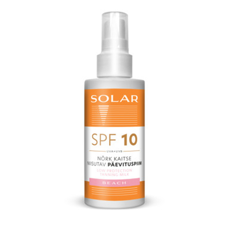 Päevituspiim SPF10, veekindel, SOLAR, 150 ml