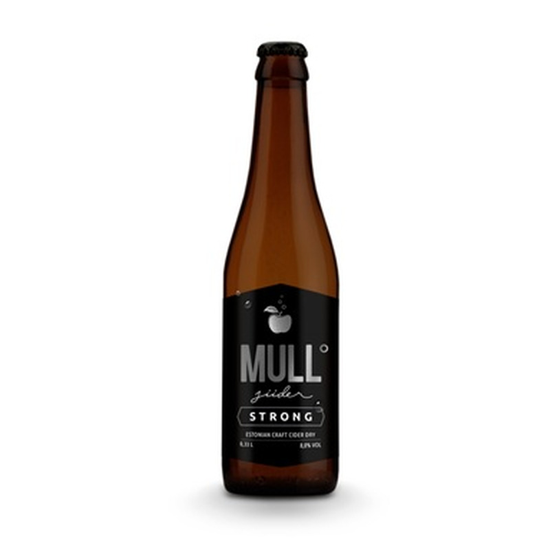 MULL Õunasiider strong vegan 8% 33cl (kuiv, pudel)