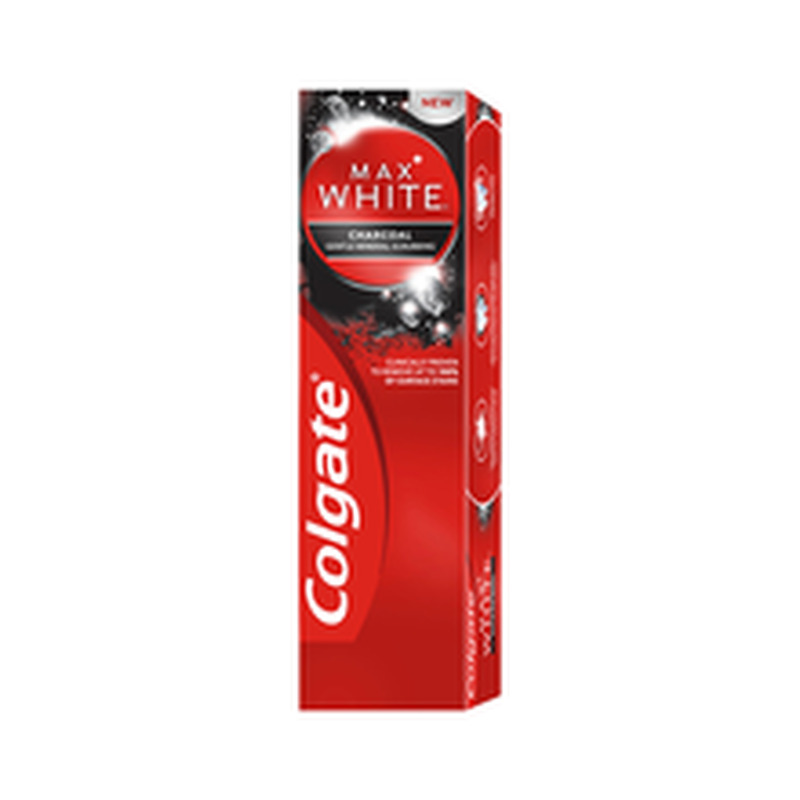 Hambapasta Max White Charcoal, COLGATE, 75 ml