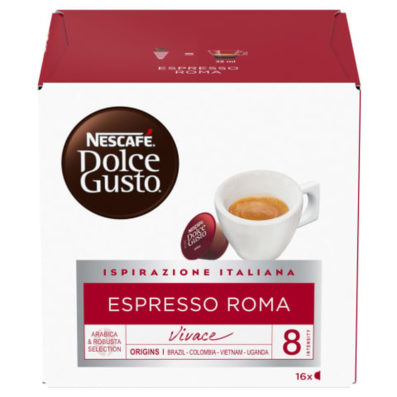 Kohvikapslid Espresso Roma Dolce Gusto Nescafe 16tk