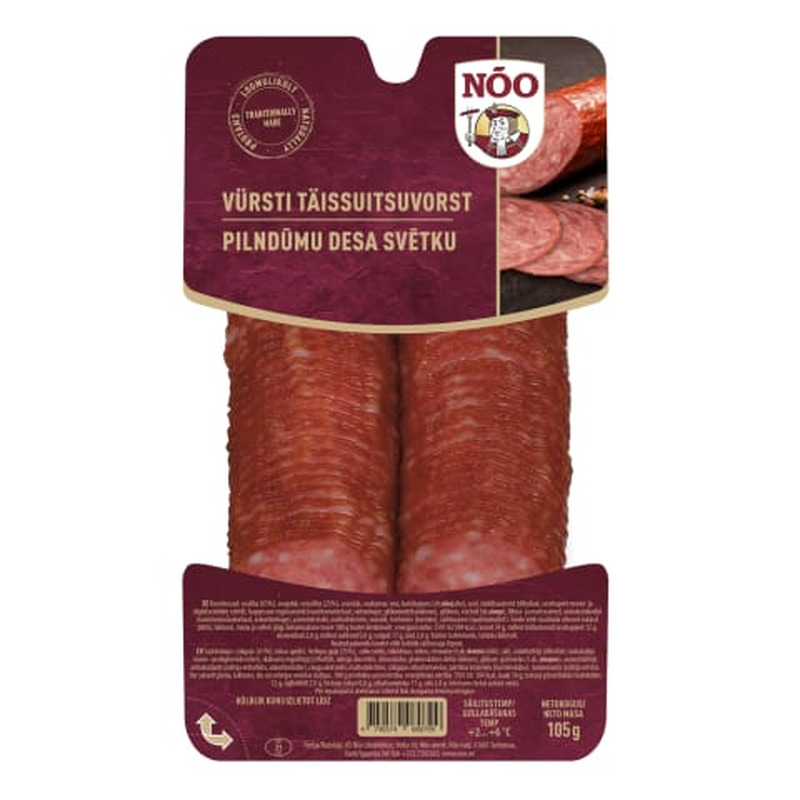 Täissuitsuvorst Vürst Nõo 105g