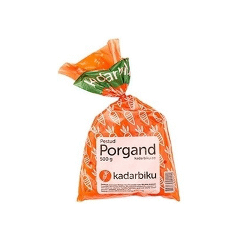 Porgand pestud pakitud KADARBIKU 500g