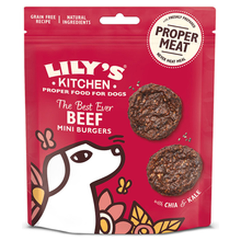 Lily's Kitchen Mini Burgers snäkid koertele 70g