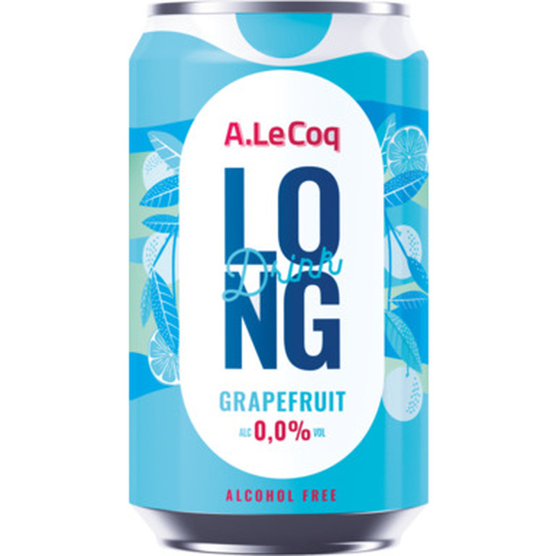 A. LE. COQ Alkoholivaba Long Drink Grapefruit 33cl (purk)