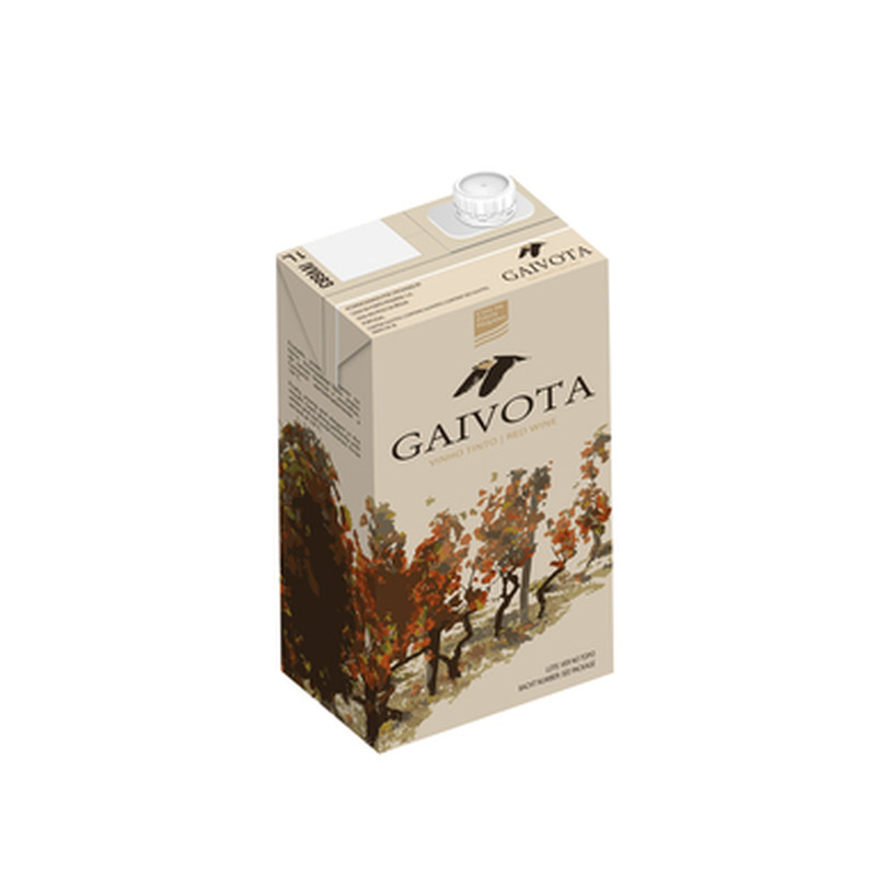 GAIVOTA Red 10% 100cl (punane, kuiv, tetra)