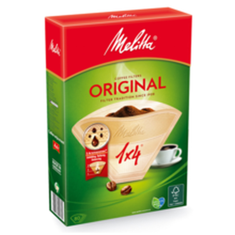 Melitta Kohvifilter 1x4/80, pruun