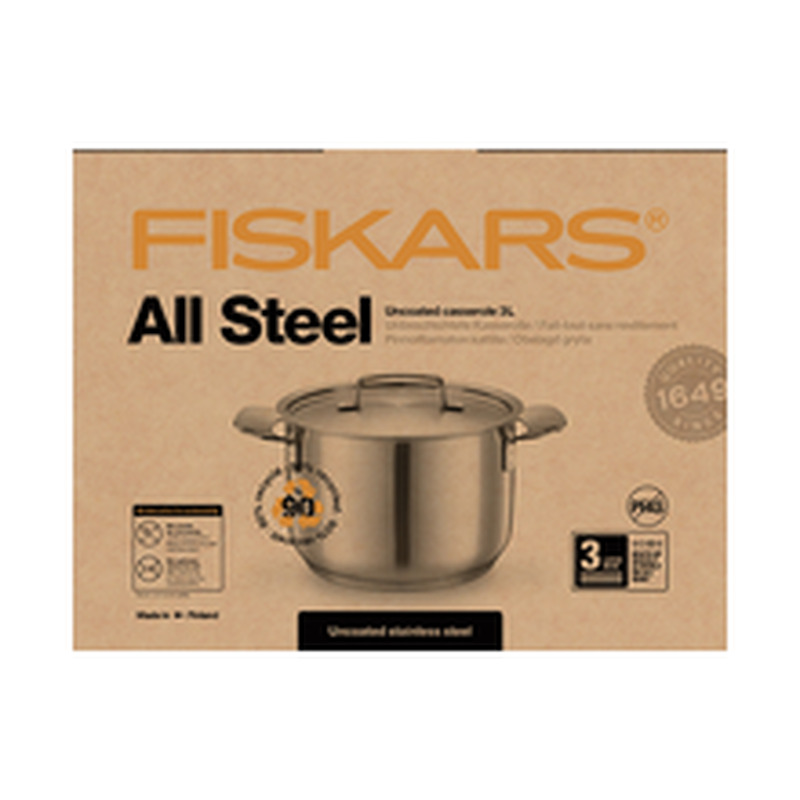 Pott Fiskars All Steel 3l