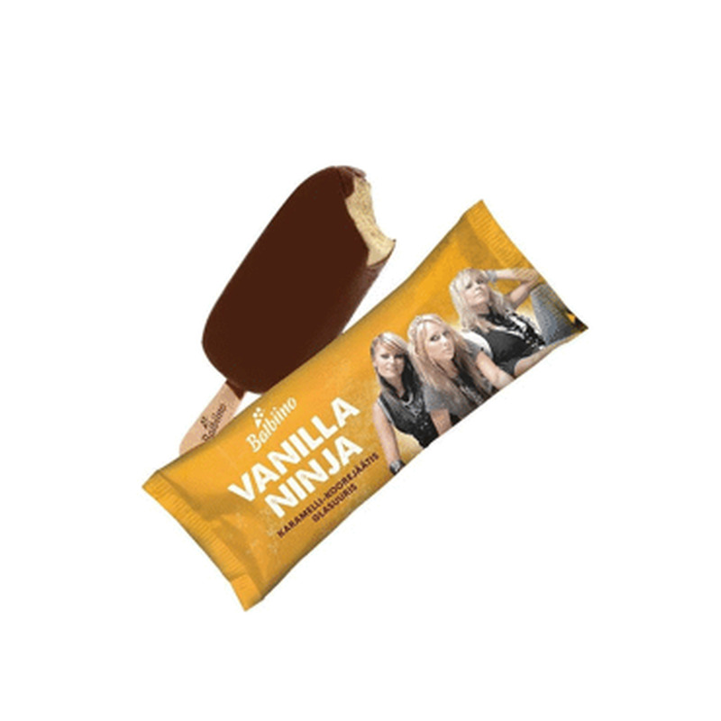 Jäätis karamelliga VANILLA NINJA, 80g