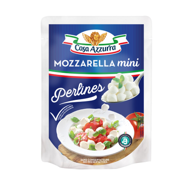 Juust mozzarella pärlid Casa Azzurra 40% 120g/213g