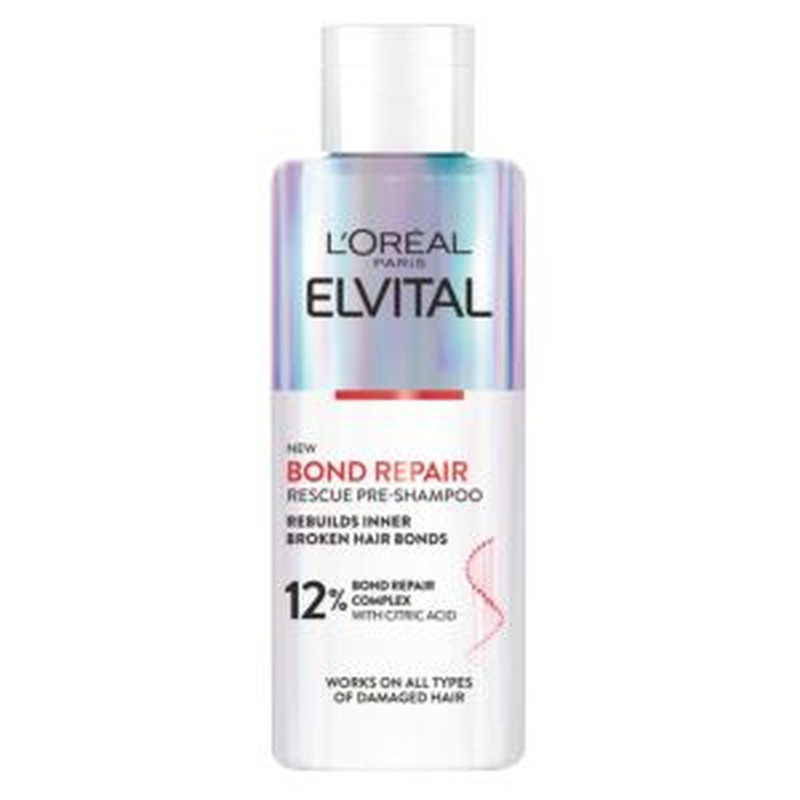 Šampoon Elvital Bond Repair kahjustatud juustele, L'OREAL PARIS, 200 ml