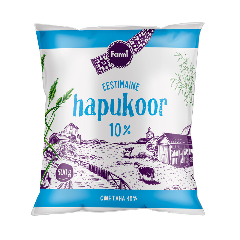 Hapukoor 10%, FARMI, 500 g