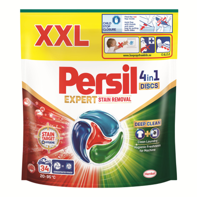 Pesukapslid Persil Discs plekieemaldus 34pk