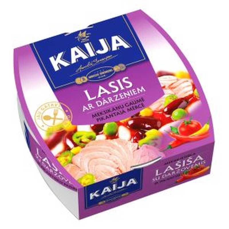 Kaija Mehhiko salat Atlandi lõhega 220g