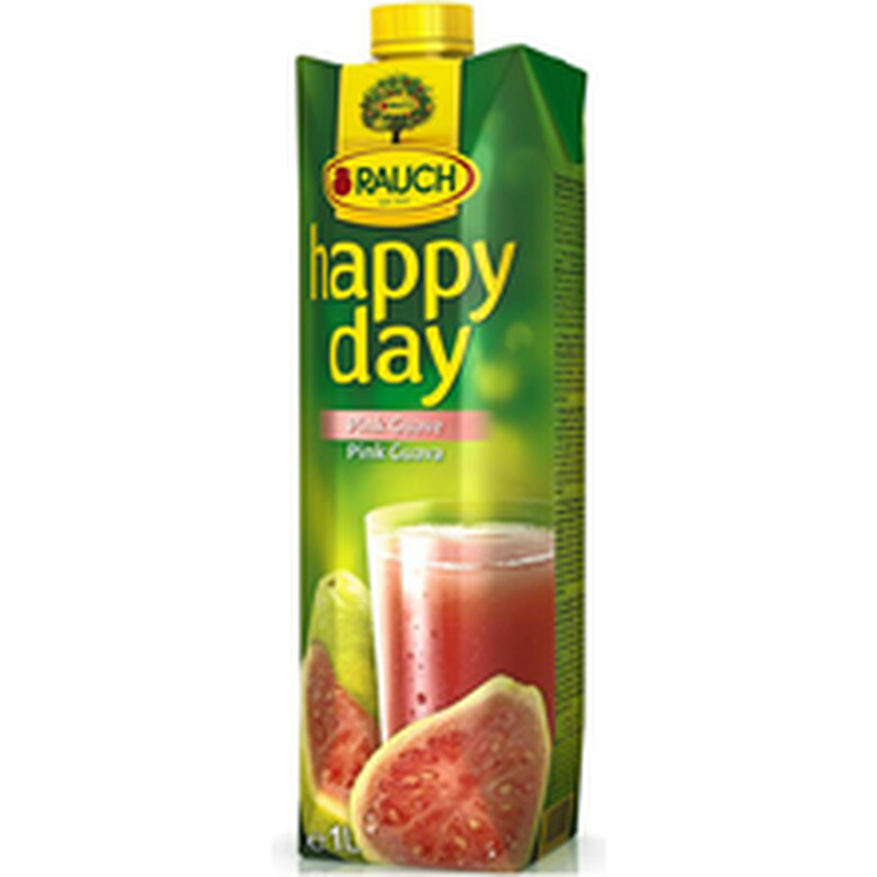 Happy Day pink guava nektar, 1 l