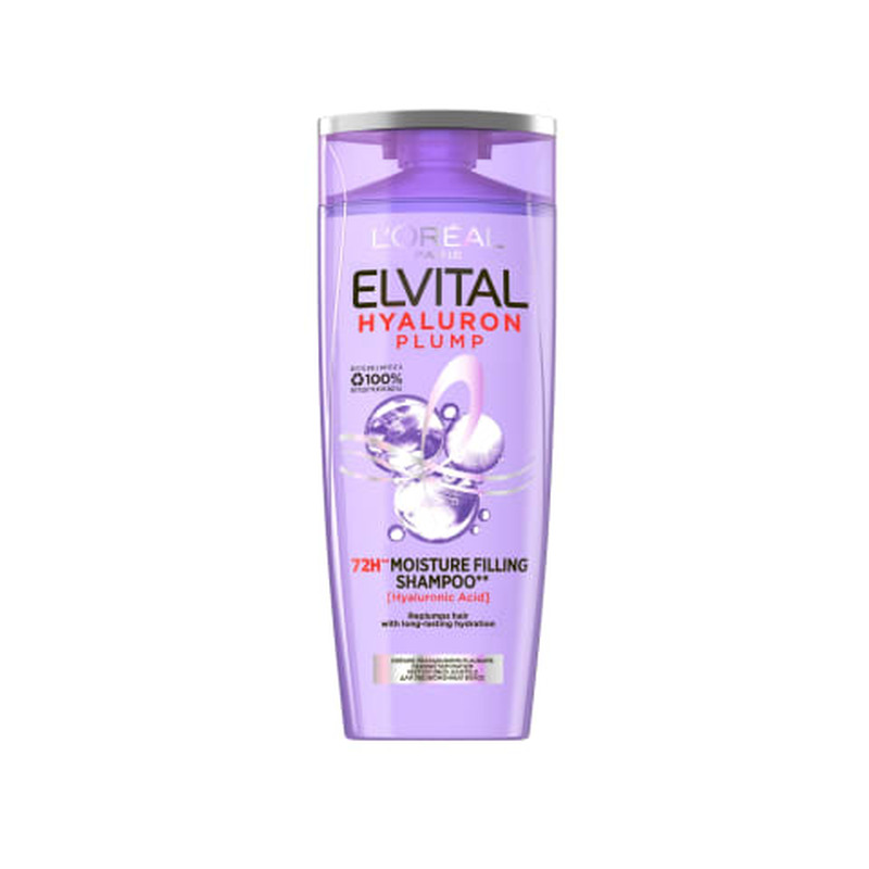 Šampoon Elvital Hyaluron Plump, LOREAL, 250 ml