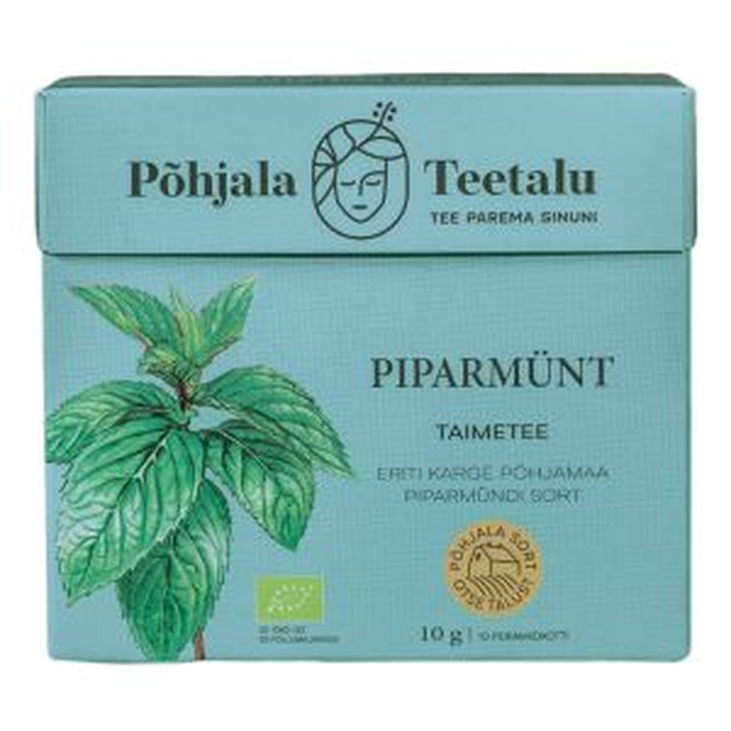 Taimetee Piparmünt 10 pk, PÕHJALA TEETALU, 10 g