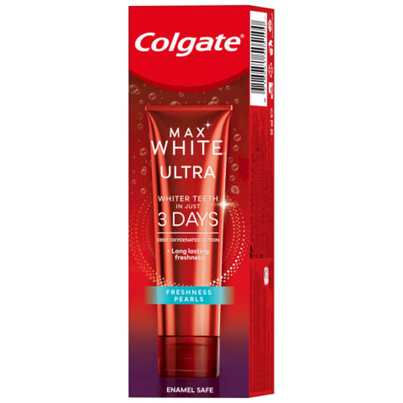 Hambapasta Max White Ultra Freshness Pearls, COLGATE, 50 ml