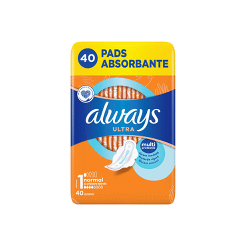 Hüg.sidemed ALWAYS Ultra Plus Quat.40tk