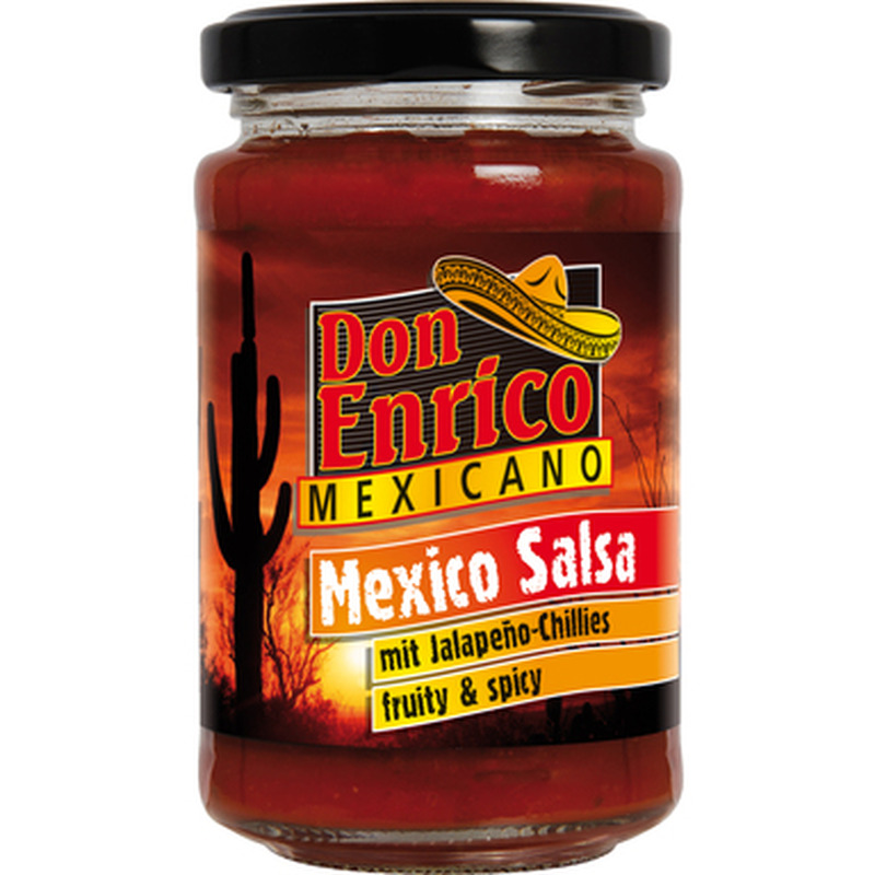 DON ENRICO Mexico Ananassi-tomati salsa 200ml (terav)