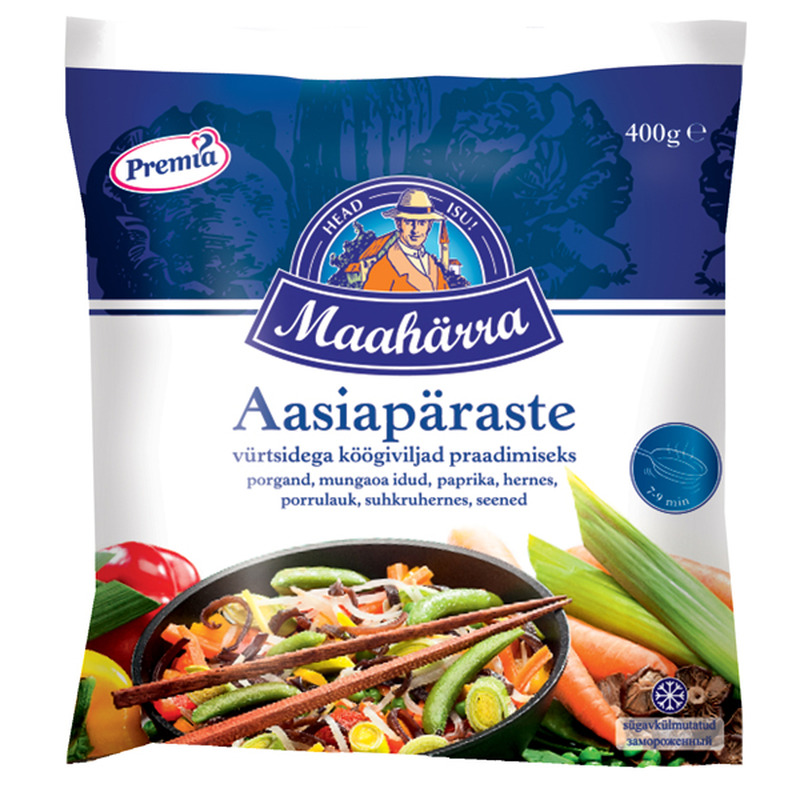 Köögiviljad praadimiseks Aasia maitseainetega, MAAHÄRRA, 400 g