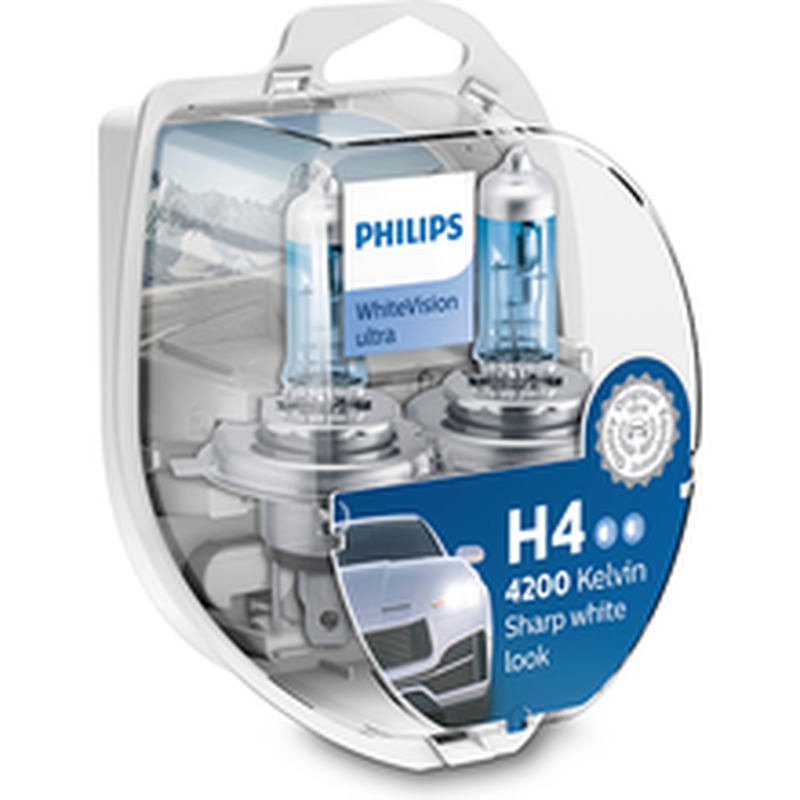 PHILIPS H4/W5W WHITEVISION ESITULE PIRN