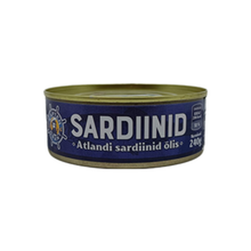 Sardiinid õlis 240g