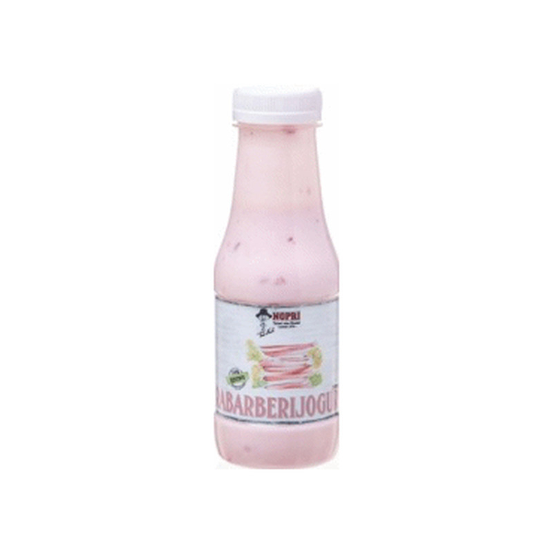 Jogurt NOPRI punase rabarberi, 300ml