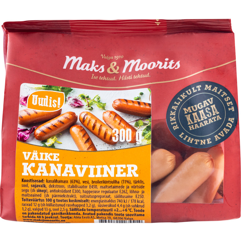 Väike kanaviiner, MAKS & MOORITS, 300 g