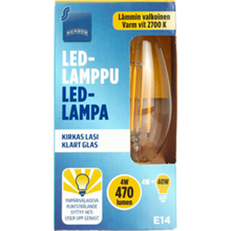 LED-küünal E14 4W 2700K 470LM