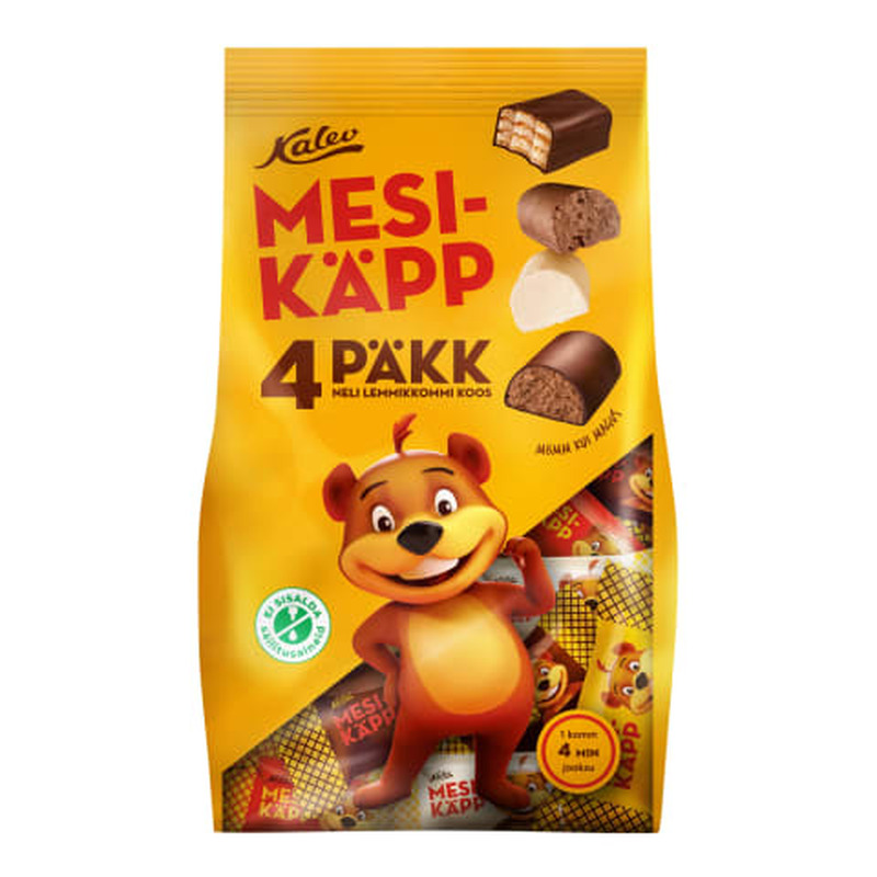 Kommisegu NeliPäkk Mesikäpp 500g