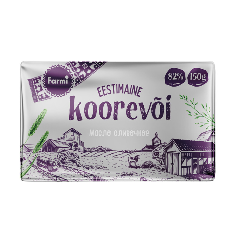 Koorevõi 82%, FARMI, 150 g