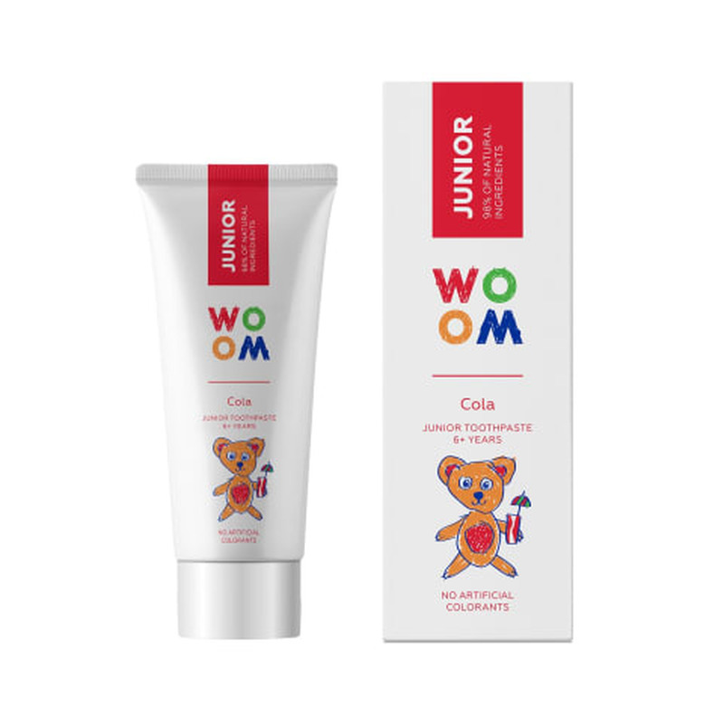 Hambapasta Woom Junior Cola 50ml