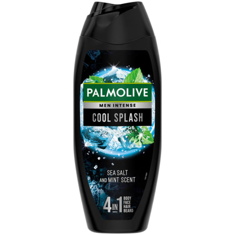 Dušigeel Palmolive for men intense cool splash sea salt and mint scent 500ml