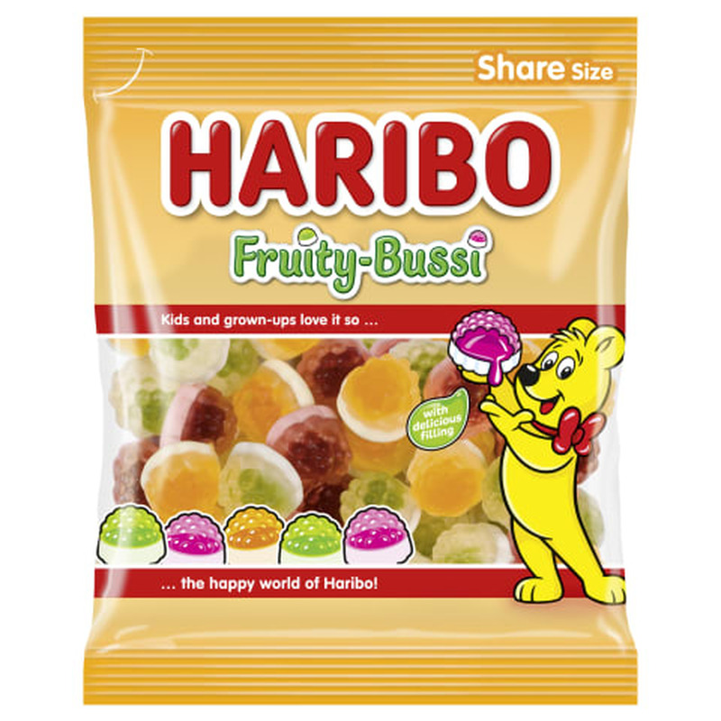 Kummikommid Haribo Fruity Bussi 175g