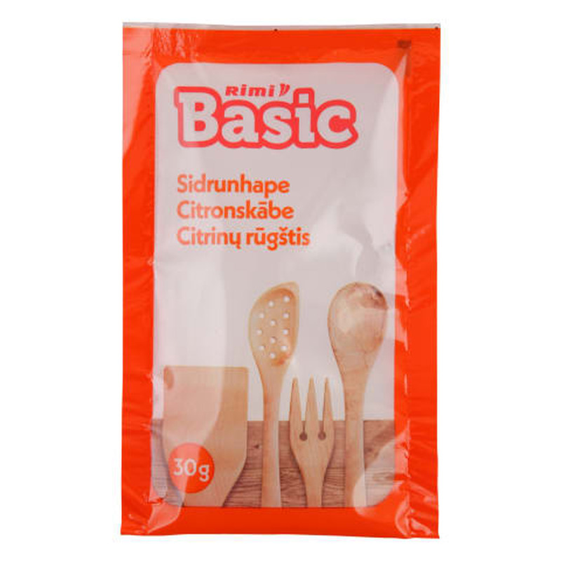 Sidrunhape Rimi Basic 30g