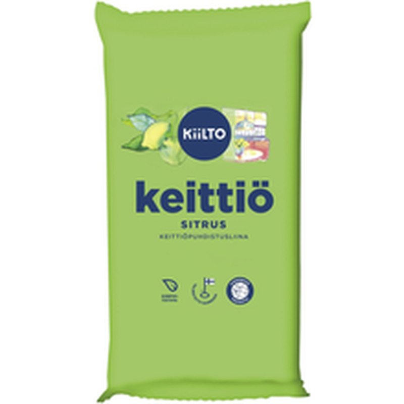 Kiilto köögipuhastuslapid 36 tk tsitrus