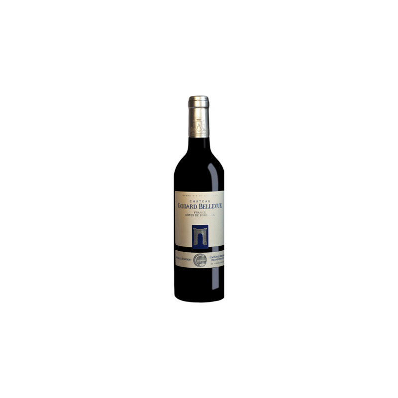 KAST 6 tk! Chateau Godard Bellevue Cotes de Bordeaux 75cl 15%