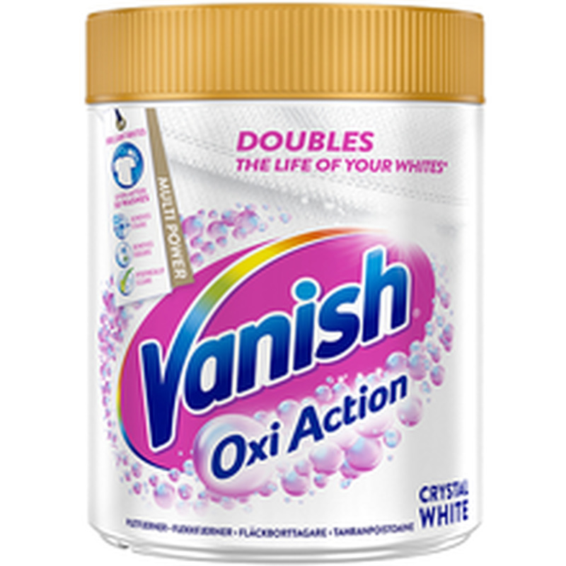 VANISH Oxi Action Gold White plekieemaldaja470g